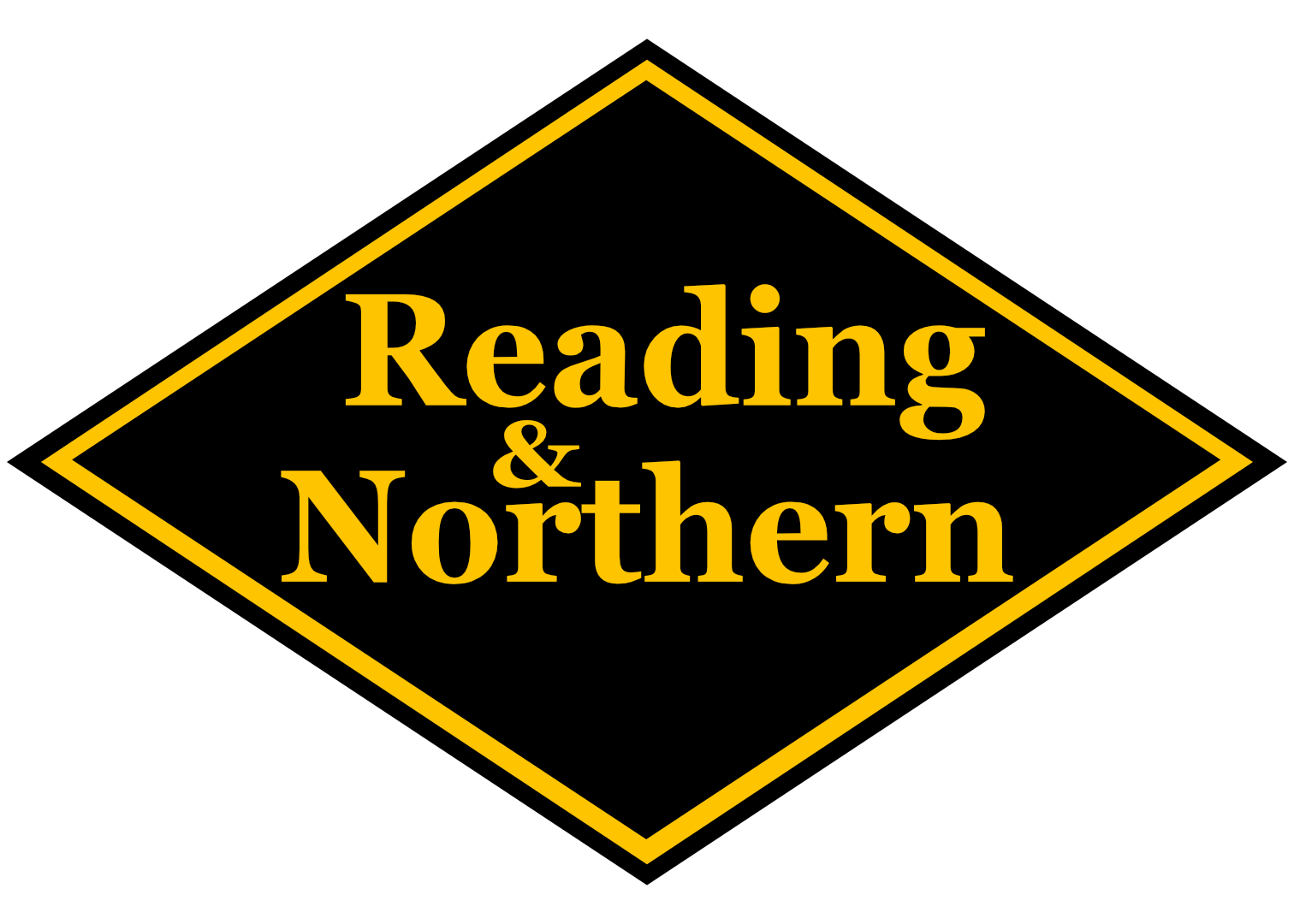 Reading Northern Railroad Logo Reading northern railroad logo